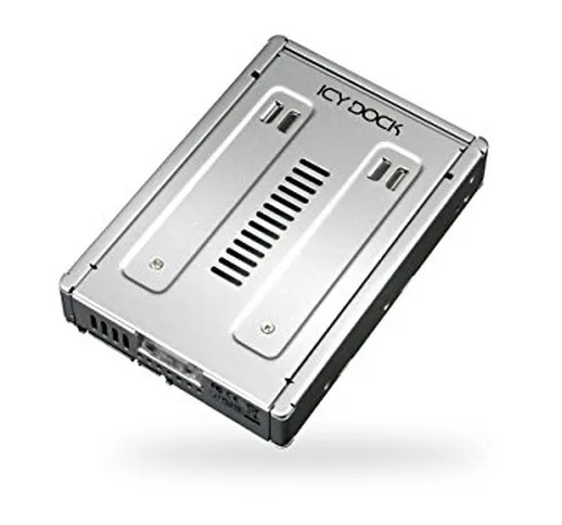 Icy Dock EZConvert PRO MB982SPR-2S R1 Box Esterno Adattatore per SSD/HDD SATA da 2.5” a 3....