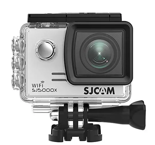 SJCam SJ5000X ELITE Action Camera da Sport, 4K, 12.4 MP, Schermo da 2", Stabilizzazione Gy...