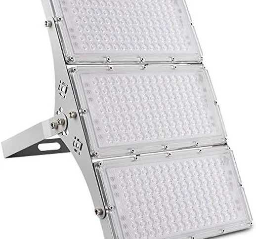 Sararoom Faretto LED Esterno 300w IP66 Lampada LED Impermeabile Luce Proiettore All'aperto...
