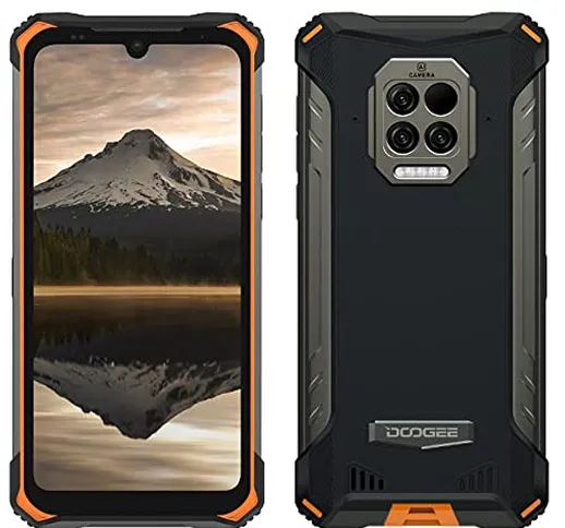 DOOGEE S86 Pro Rugged Smartphone, Termometro da Fronte ad Infrarossi, Batteria 8500mAh,8GB...