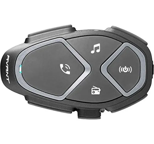 INTERPHONE INTERPHOAVANT Interfono Moto da Casco Bluetooth, Nero, Singolo