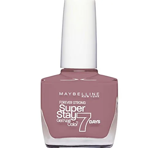 Maybelline New York Superstay 7 Days Smalto Effetto Gel, 130 Rose Poudre