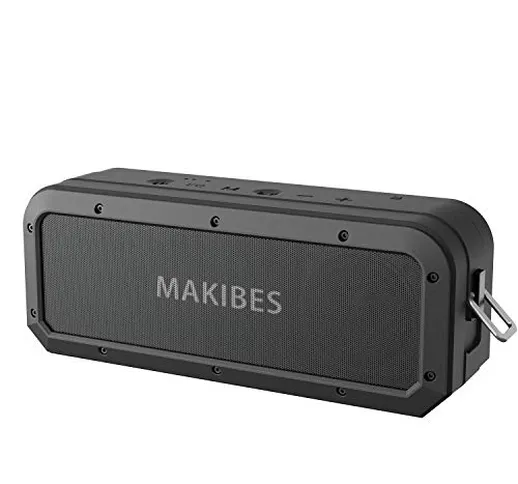Makibes Cassa Bluetooth Impermeabile 40W, Altoparlante Bluetooth Senza Fili Portatile Spea...