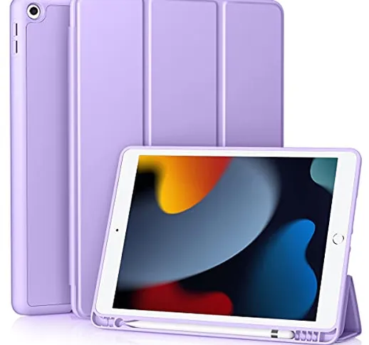 Vobafe Custodia Compatibile con Cover iPad 9 8 7 Generazione (10.2 Pollici, 2021/2020/2019...