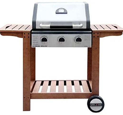 Missal Group Limited gm-8803 – 1-W – Barbecue Gas 3Q 131 x 59 x 113 cm 10.8 kW C/T AC Duo...