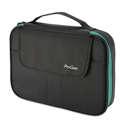 ProCase Borsa Organizzatore per Accessori Universal Electronics, Custodia per Trasporto di...