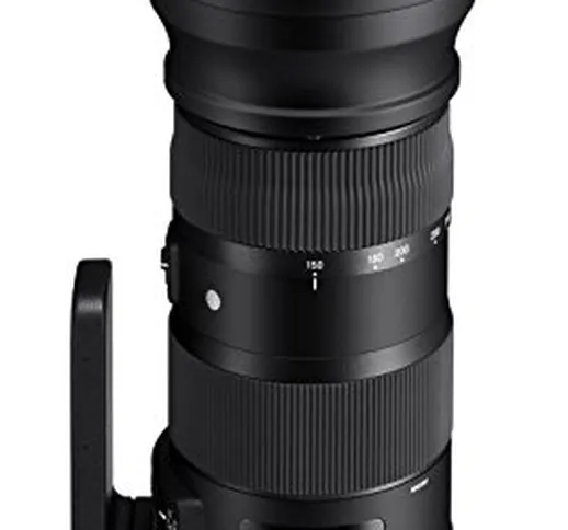 Sigma 150-600mm-F/5-6.3 Sport, Obiettivo con Attacco Canon, Nero