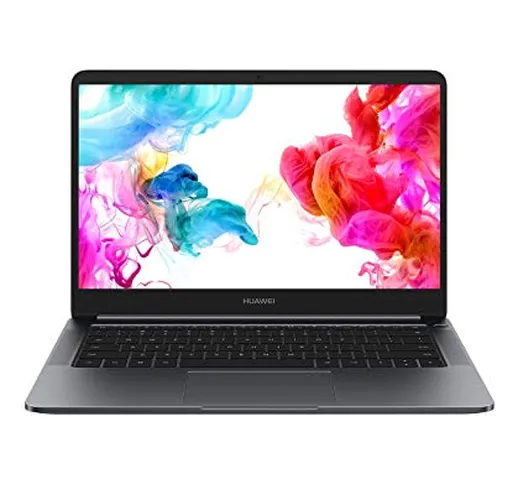 HUAWEI MateBook D 14" Laptop, Processore Intel Core i5-8250U, 2.4 GHz, 8 GB RAM, 256 GB SS...