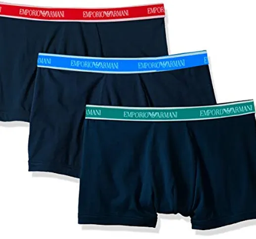 Emporio Armani Uomo Boxer Slip Blu - Nuovo Marine/Nuovo Marine/Nuovo Marine, M