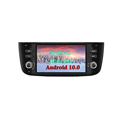 XISEDO Android 10.0 Autoradio In-dash 1 Din Car Radio 6.2 Pollici Car Stereo 8-Core RAM 4G...