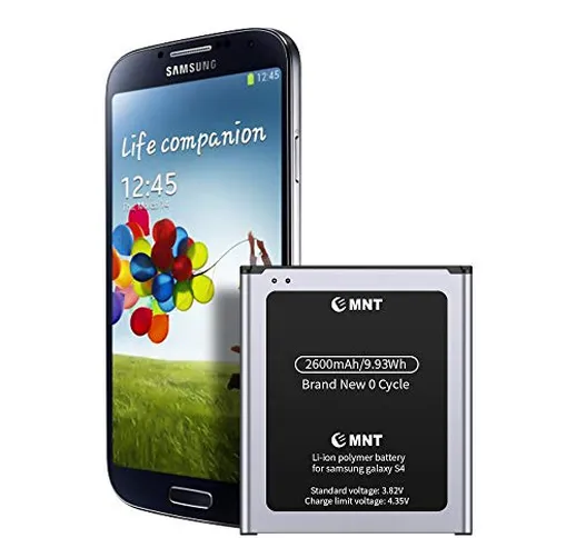 Batteria Compatibile con Samsung Galaxy S4, EMNT 2600mAh Li-ion Batteria Interna di Ricamb...