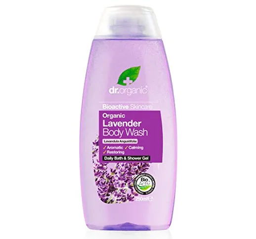 Dr. Organic Lavender Body Wash - Detergente Corpo 250 ml