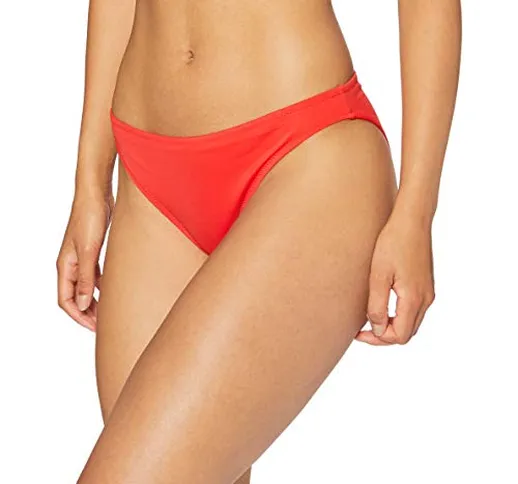 PUMA Damen Classic Bikini-Unterteil Slip, Colore: Rosso, XL Donna