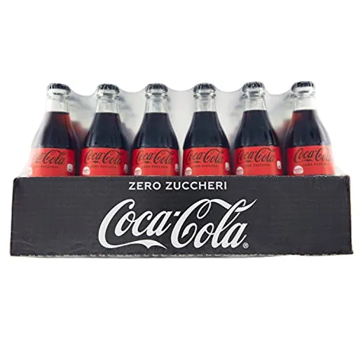 Coca-Cola Zero 330ml x24 (Bottiglia di Vetro)
