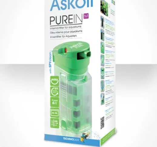 Askoll Aa090002 Pure in Filtraggio per Acquario, M