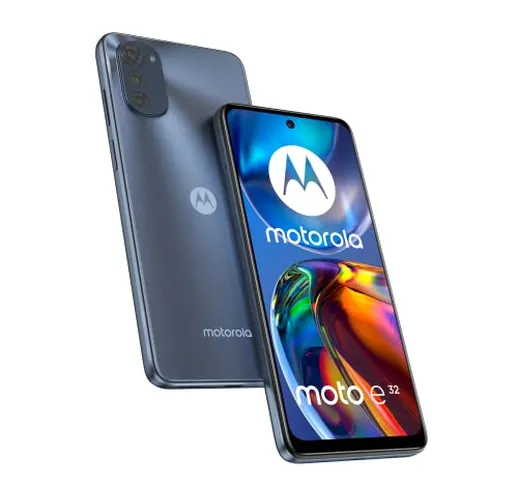 Motorola moto e32 (display Max Vision 6.5" 90 Hz, tripla camera 16MP, batteria 5000 mAh, p...