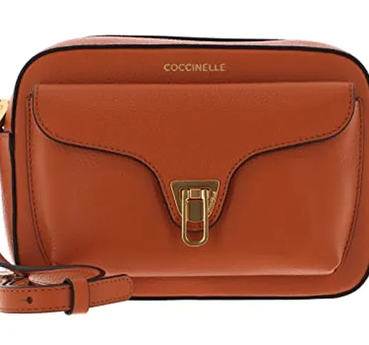 Coccinelle BORSA DONNA TRACOLLA BEAT SOFT MEDIUM PELLE CHESTNUT IF6150201W10