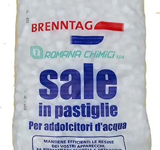 Romana Chimici 4 Sacchi di Sale Pastiglie per addolcitore e depuratore brenntag FILTRI Acq...