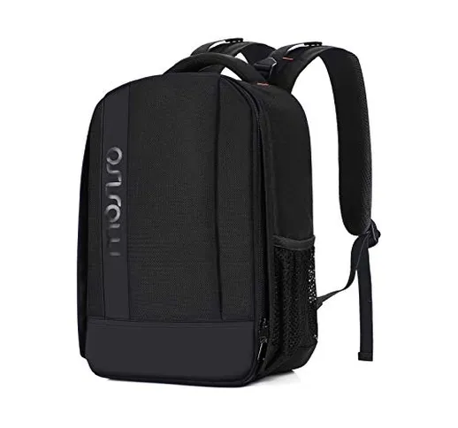 MOSISO Zaino Camera,DSLR/SLR/Mirrorless Fotografia Case Idrorepellente Buffer Imbottito Bo...