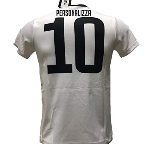 DND di D'Andolfo Ciro Maglia Calcio bianconera Numero 10 Replica autorizzata 2019-2020 Tag...