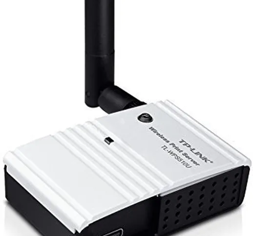 tp-link tl-wps510u 150 Mbps Wireless Print server, USB 2.0, staccabile antenna Style: wire...