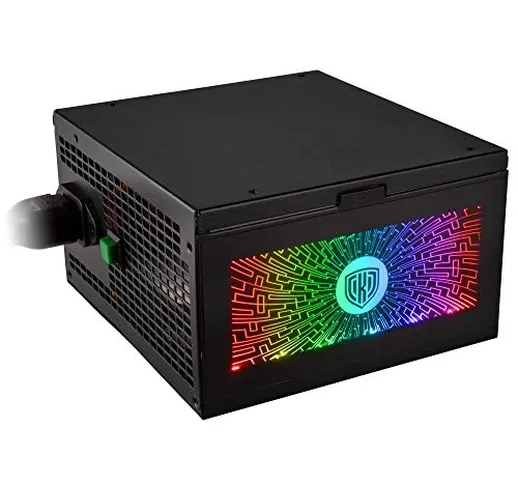 Kolink Core RGB 80 Plus Alimentatore ATX per PC 700 Watt con illuminazione LED RGB Address...