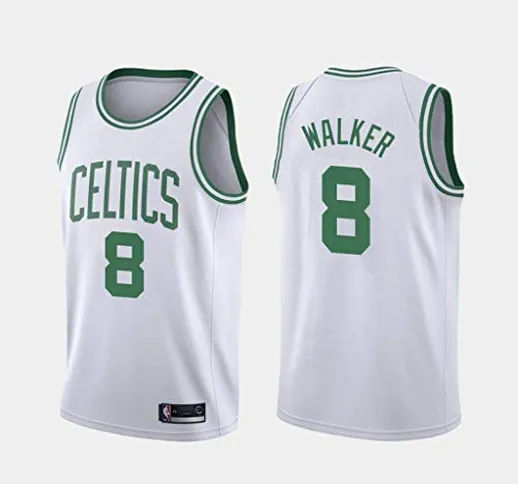 canottejerseyNBA Kemba Walker - Boston Celtics #8, Basket Jersey Maglia Canotta, Swingman...