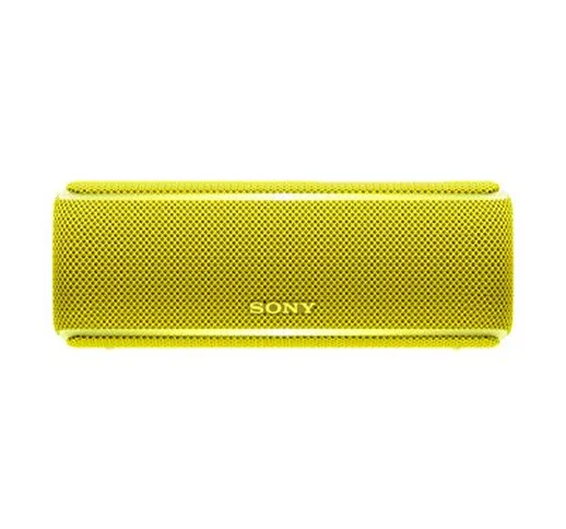 Sony SRS-XB21 Altoparlante Wireless Portatile, Extra Bass, Bluetooth, NFC, Resistente all'...