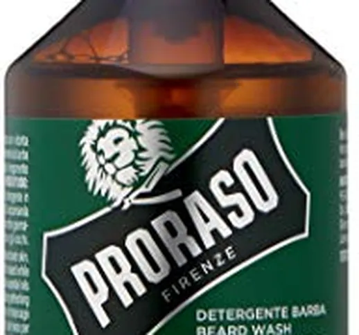 Proraso Detergente Shampoo per Barba linea verde Rinfrescante - 1pz