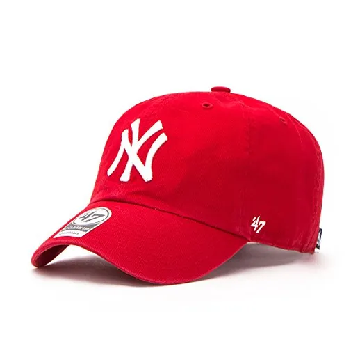 Cappello '47 Clean Up MLB New York Yankees, Unisex, Kappe MLB New York Yankees Clean Up, R...