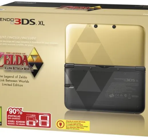 3DS XL - Console Zelda: A Link Between Worlds - Limited Edition