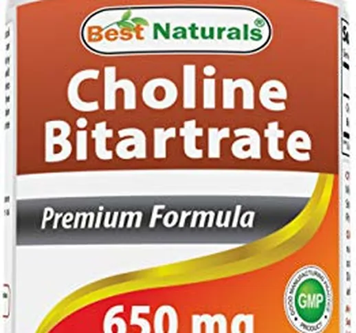 Best Naturals Choline 650 mg 180 Tablets