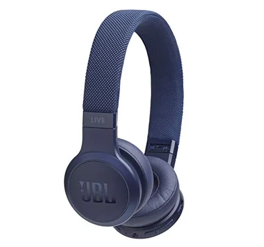 JBL LIVE 400BT - Cuffie On-Ear Wireless Bluetooth, Con Alexa integrata e Assistente Google...