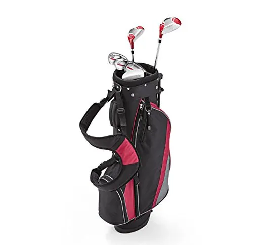 Tchibo TCM - Set da golf da uomo e donna, per destrorsi, con borsa a fondo, multicolore (s...