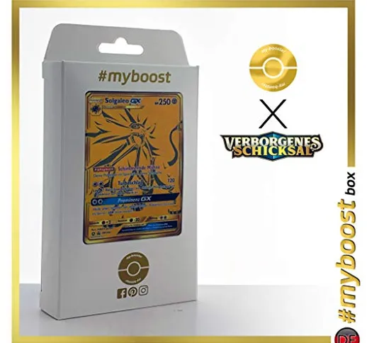 Solgaleo-GX SM104A Oro Secreta - #myboost X Sonne & Mond 11.5 Verborgenes Schicksal - Box...