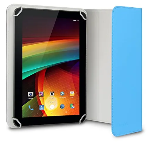 Hamlet XPADCV780BL - Custodia Universale per Tablet PC 7 e 8 Pollici. Colore Azzurro