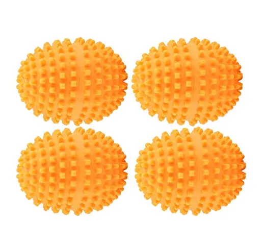Arancione riutilizzabili Dryer Balls Lavaggio Lavanderia Asciugatura Palla per la casa Ves...