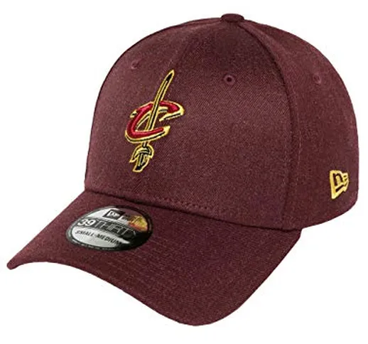 Gorra New Era – 39Thirty Nba Cleveland Cavaliers Heather Team granate/amarillo talla: M/L