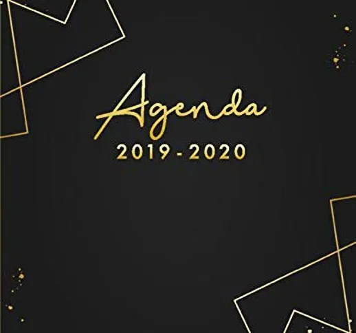 Agenda 2019-2020: Agenda settimanale 18 mesi 2019/2020 | luglio 2019 - dicembre 2020 | ita...