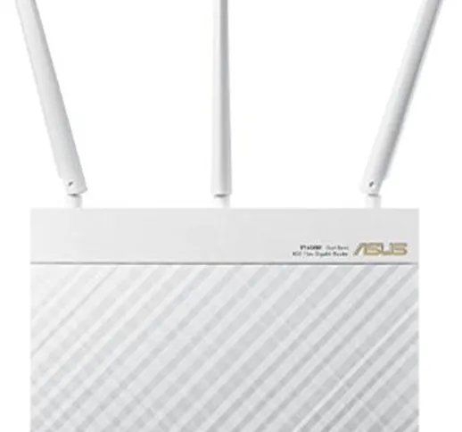 Asus RT - AC68U AC1900 Router  Dual Band Wireless, Gigabit LAN / WAN , USB 3.0 Print Serve...