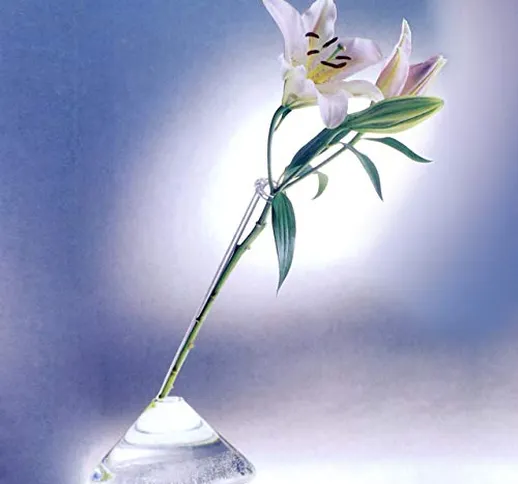 Massimo Lunardon – Vaso unico Lilium. Vetro artistico soffiato a mano