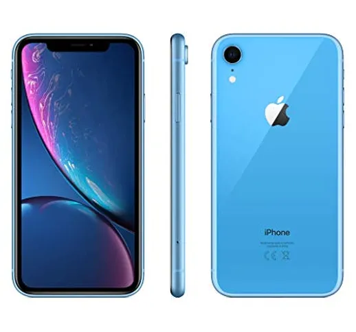 Apple iPhone XR 64GB Blu (Ricondizionato)