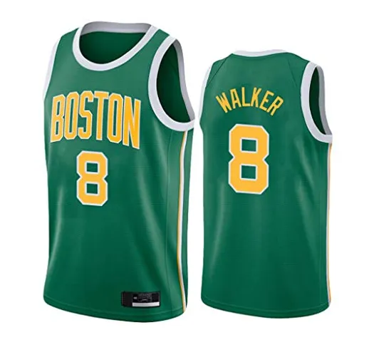 Maglia da uomo Kemba Walker 8# Boston Celtics New Season Swingman Edition Mesh Jersey-M