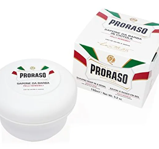 Proraso Ciotola Sapone da Barba, Pelli Sensibili, 150 Ml