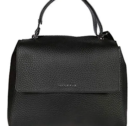 Orciani Luxury Fashion Donna BT2006SOFTBLACK Nero Pelle Borsa A Mano | Primavera-estate 20