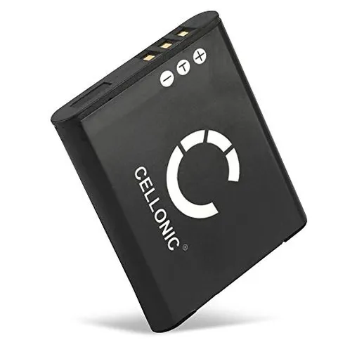 CELLONIC® Batteria D-LI92 compatibile con Pentax Optio WG-3 WG-3 GPS WG-4 GPS WG-10 Optio...