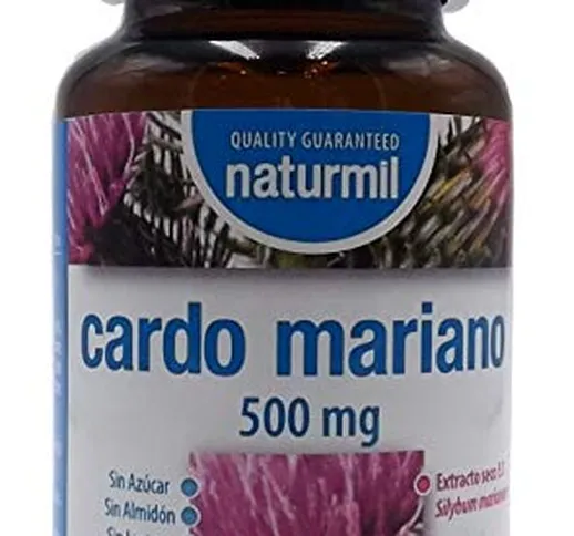 Cardo Mariano 500 mg 180 compresse (90+90), estratto secco di silimarina, detergente e dis...