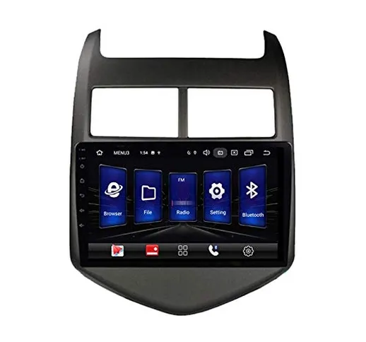 Android 10.0 Autoradio Sat Nav Radio per C-hevrolet Aveo Sonic 2011-2015 Navigazione GPS 9...