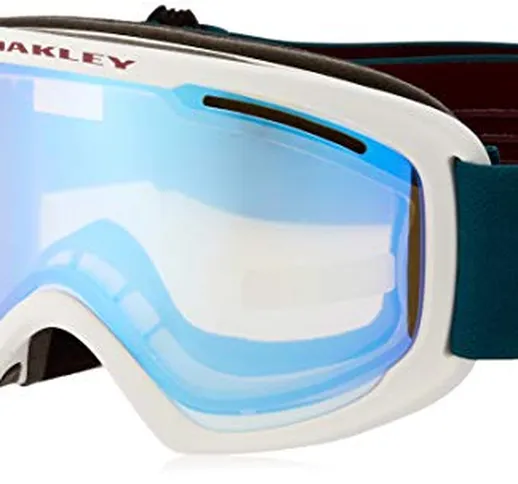 Oakley O-Frame 2.0 PRO XL Asian Fit Adult Snowmobile Goggles - Grey Balsam/HI Yellow Iridi...