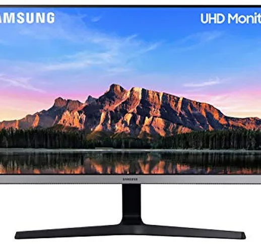 SAMSUNG LU28R550UQU LED Display 71,1 cm (28") 3840 x 2160 Pixel 4K Ultra HD Blu, Grigio LU...